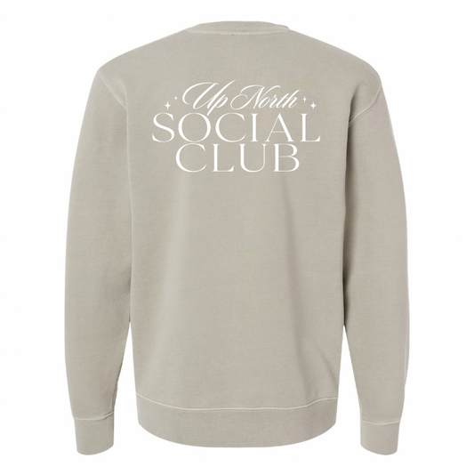 Up North Social Club Premium Crewneck