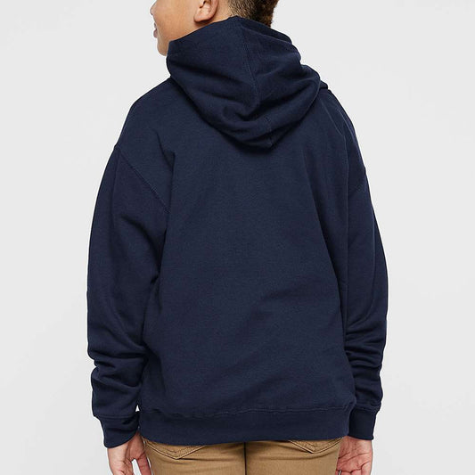 Up North Youth Logo Hoodie - Navy/Gold