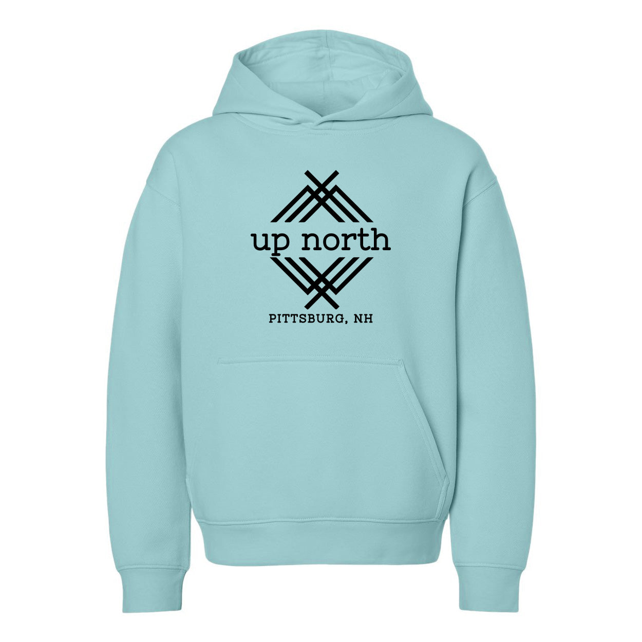 Up North Youth Logo Hoodie - Teal