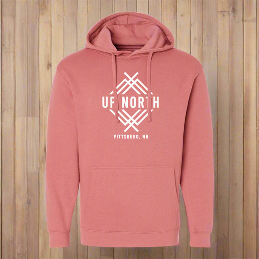 Up North Logo Hoodie - Mauve