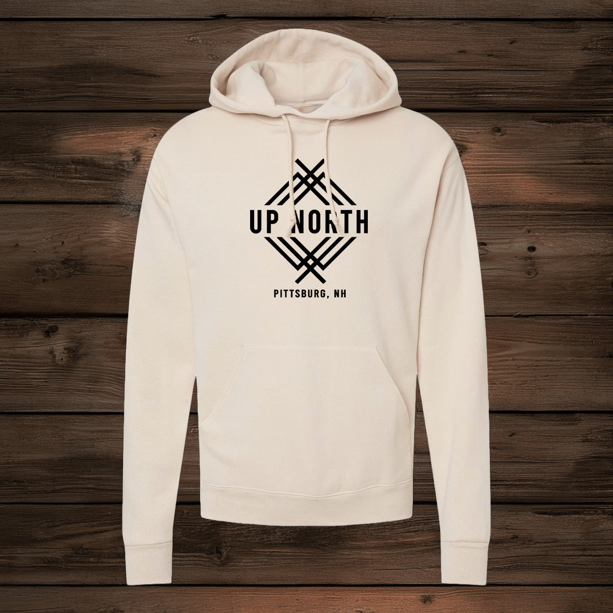 Up North Logo Hoodie - Sand