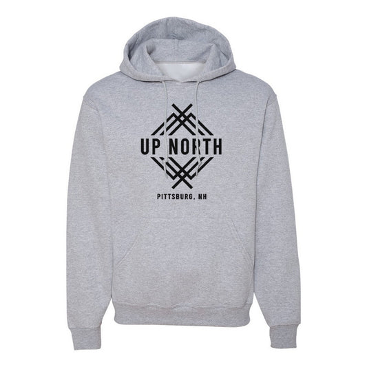 Up North Logo Hoodie - Lt. Heather Grey