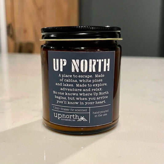 Up North Definition Candle
