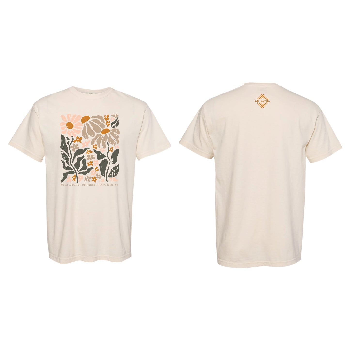 Wild & Free - Washed Graphic Tee