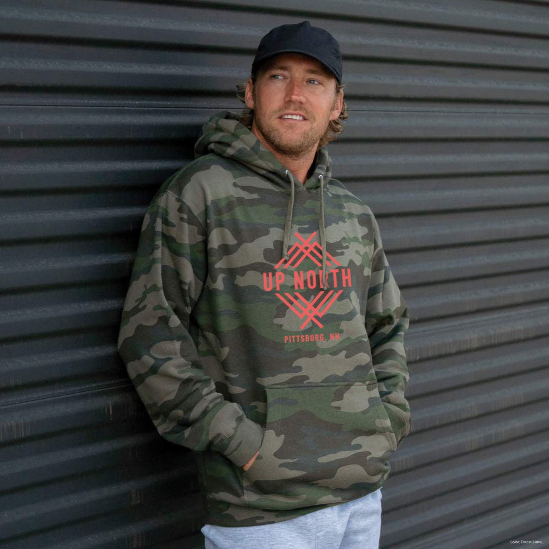 Up North Elevated Logo Hoodie - Camo