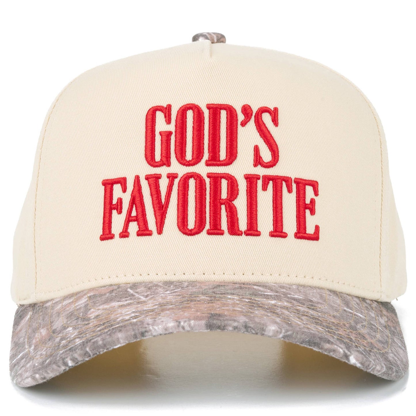 GOD'S FAVORITE - Two Tone Trucker Hat