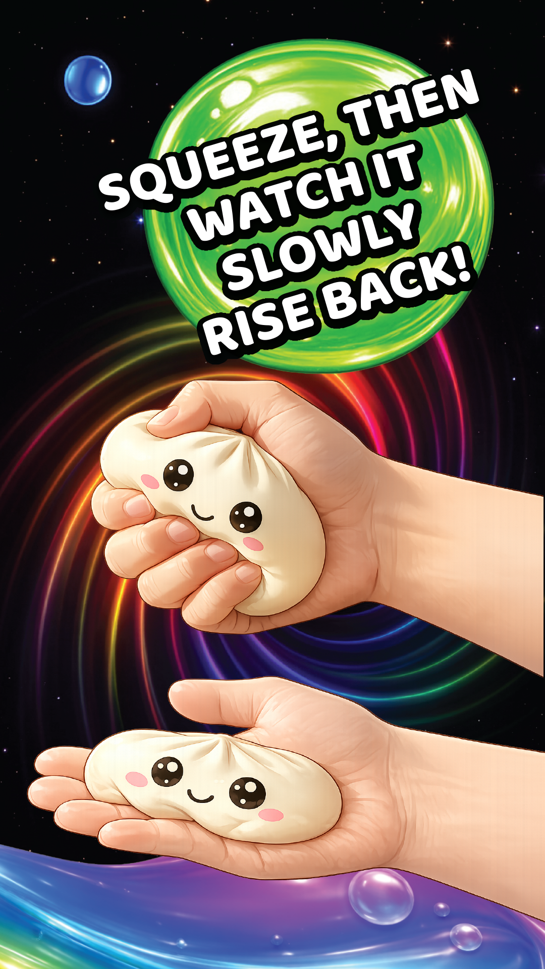 Fun Doh Mystery Slow-Rise Dumpling Toy