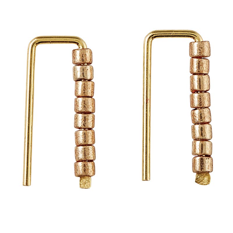 Chemistry Earring - Gold