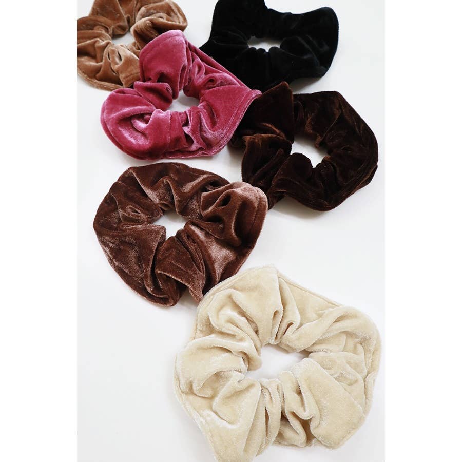 Premium Quality Large Soft Tone Velvet Scrunchie