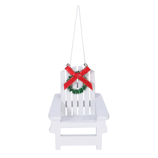 Christmas Beach Chair Ornament