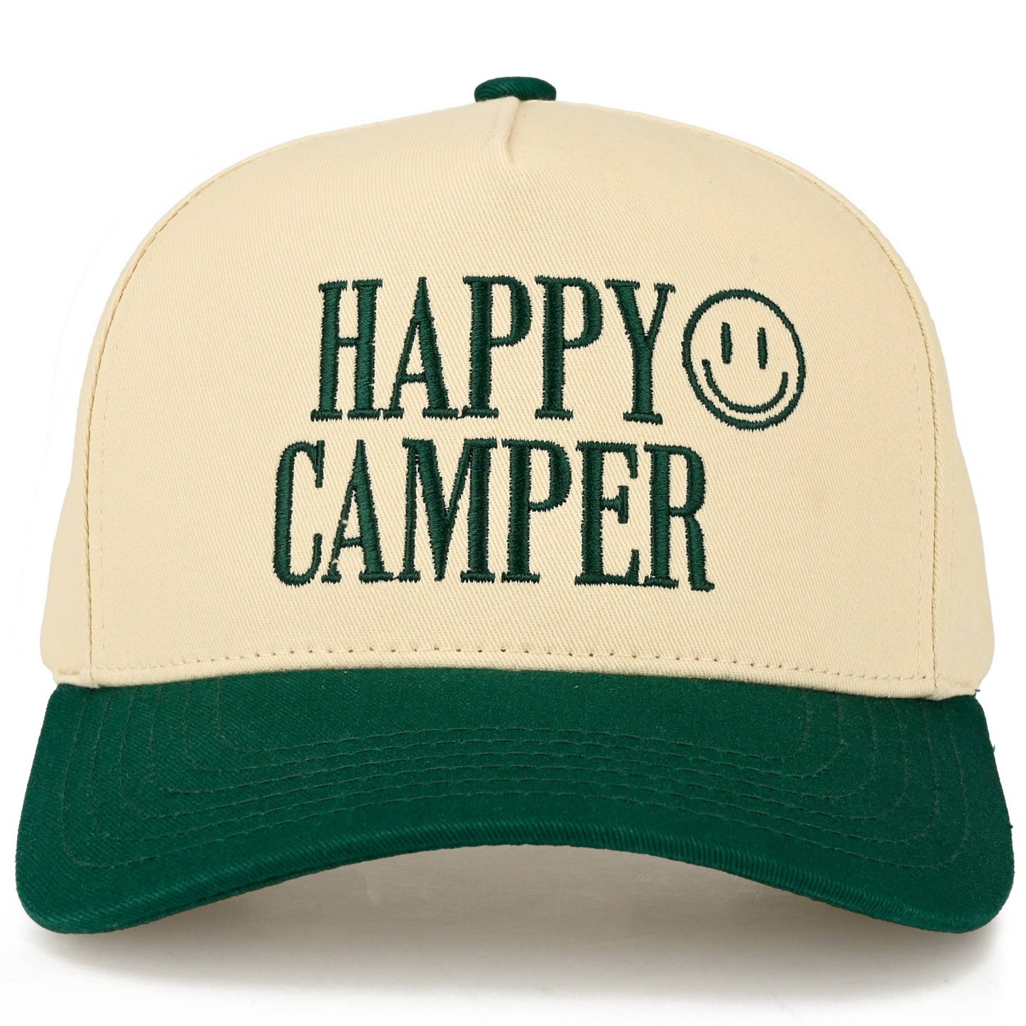 HAPPY CAMPER - Two Tone Trucker Hat