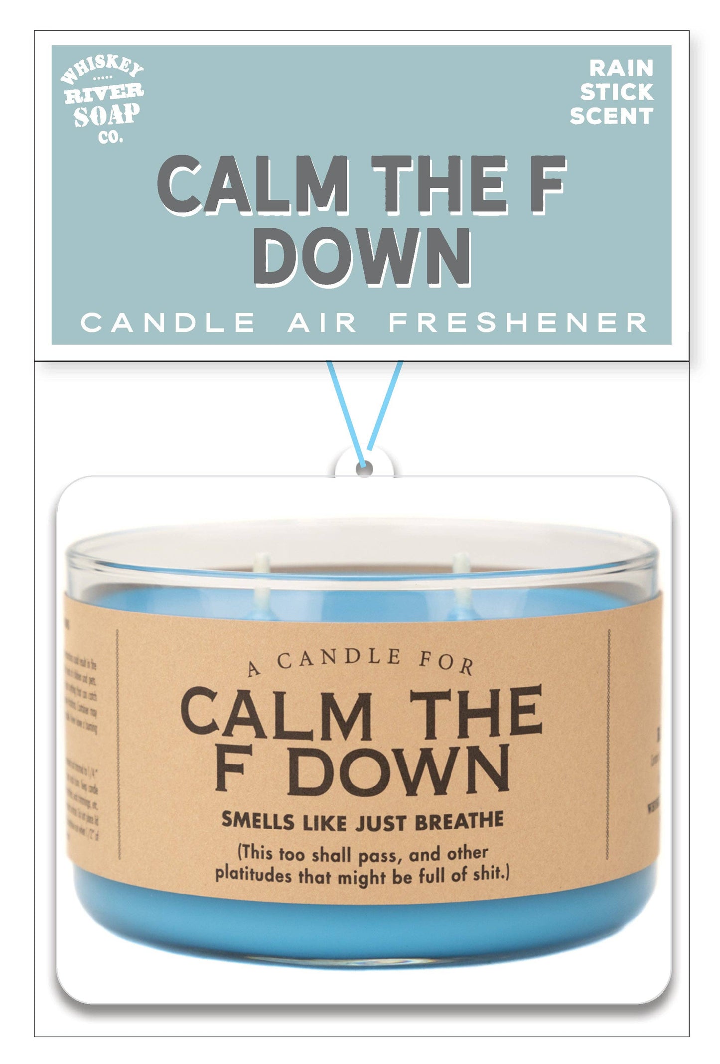 Calm the F Down Air Freshener | Funny Car Air Freshener