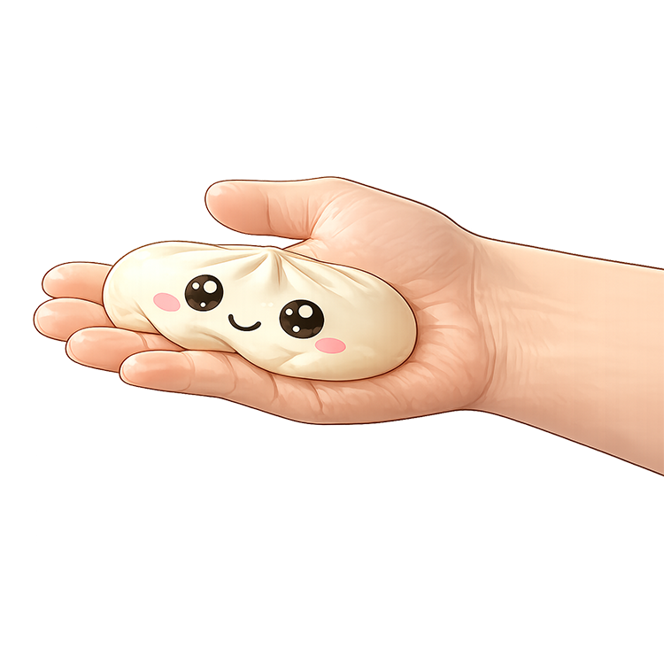 Fun Doh Mystery Slow-Rise Dumpling Toy