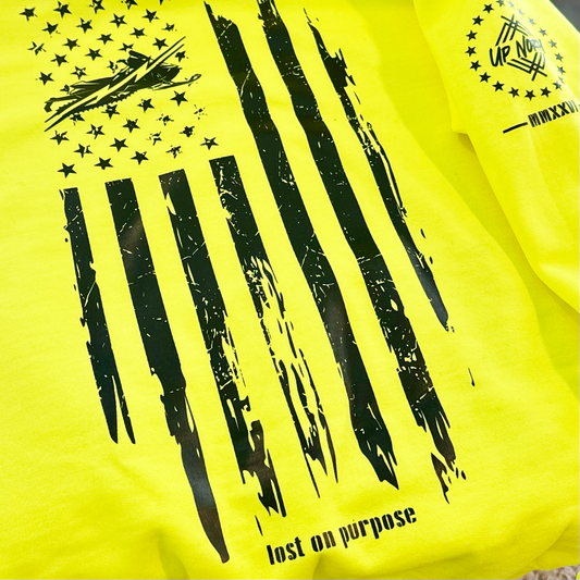 Unisex Neon “RIDE” Up North Hoodie