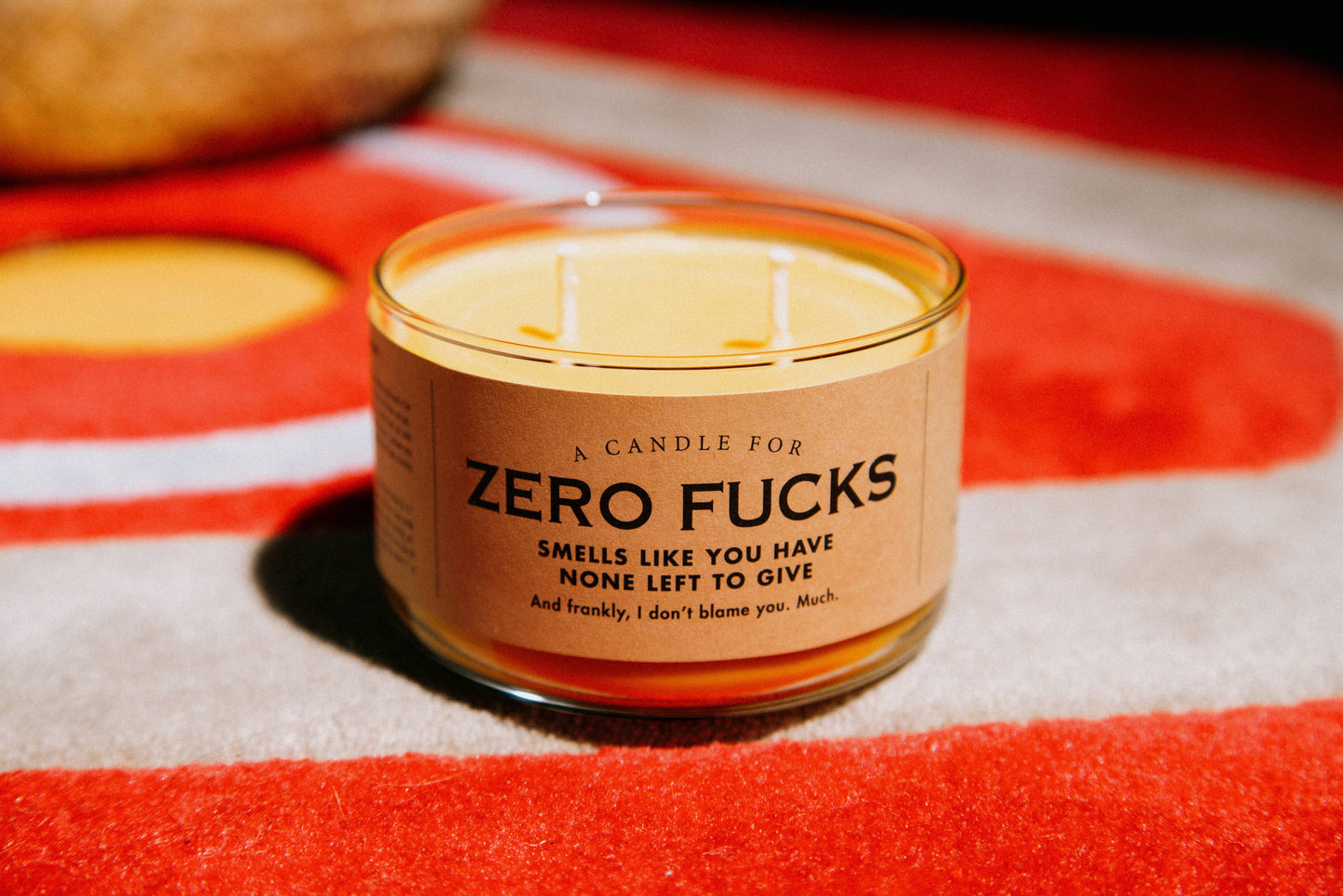 A Candle for Zero Fucks | Funny Candle
