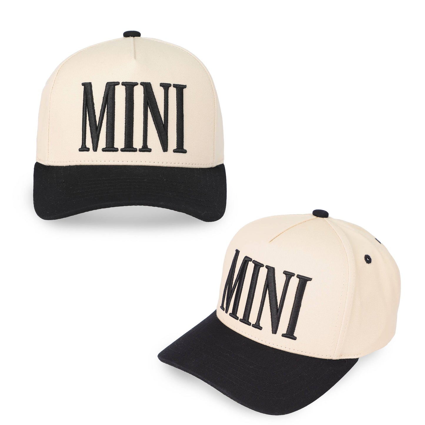 MINI - Embroidered KIDS Two Tone Trucker Cap