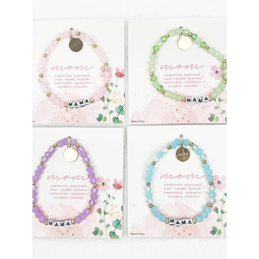MAMA Beaded Bracelet
