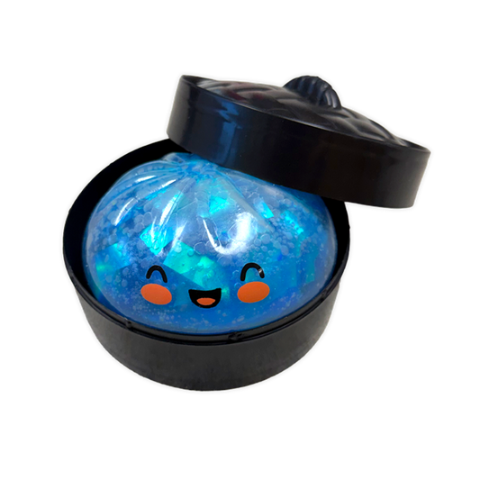 Fun Doh Glow-in-the-Dark Mystery Dumpling Squishy Toy Black