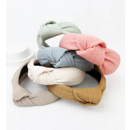 Solid Knotted Headband