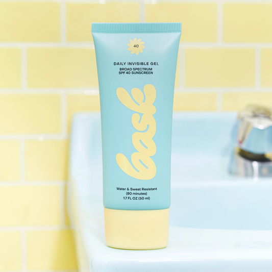 Bask SPF 40 Daily Invisible Gel Face Sunscreen