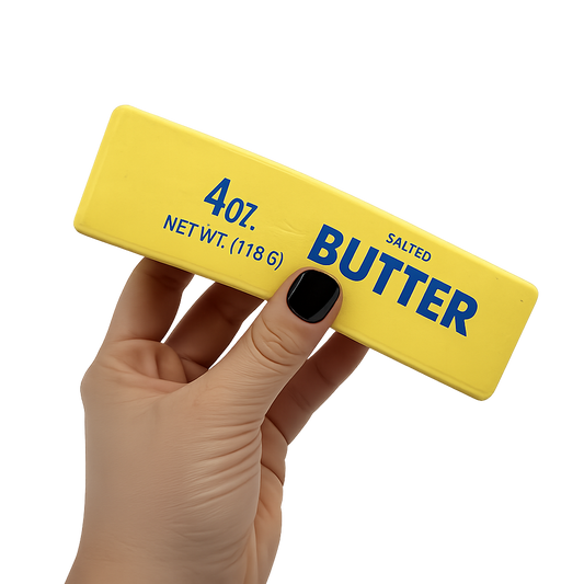 6" Butter Stick Squishy Toy