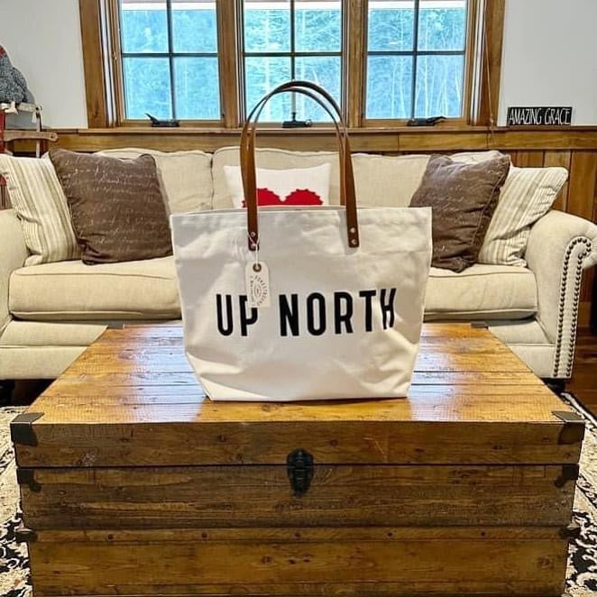 UP NORTH - Forestbound Canvas Essential Tote