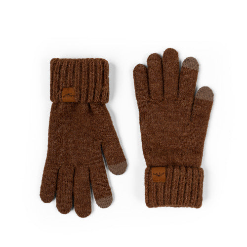 Britt's Knits Brown Mainstay Gloves