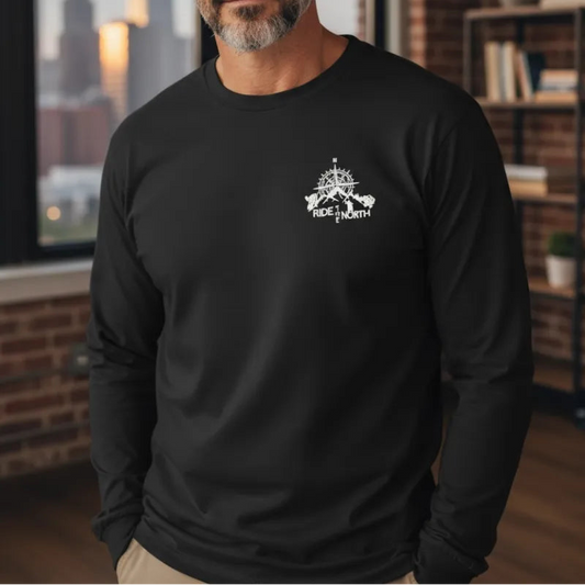 Ride the North - Unisex Long Sleeved Tee