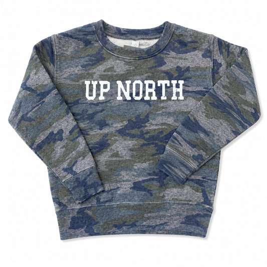 Up North Type - Toddler Crew - Camo