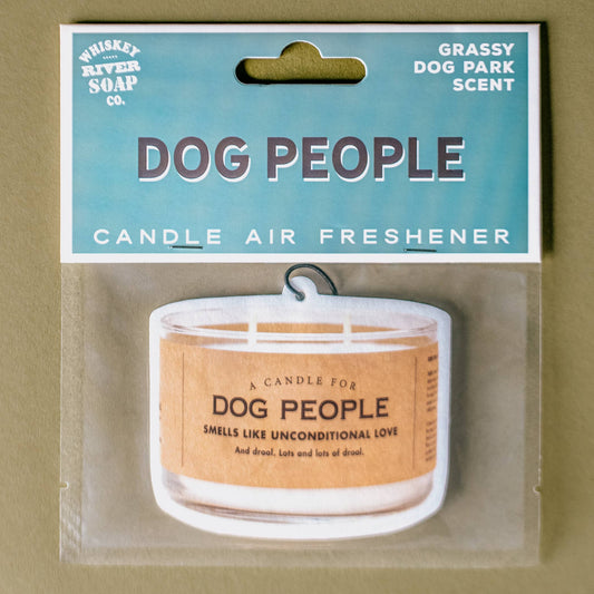Dog People Air Freshener | Funny Car Air Freshener