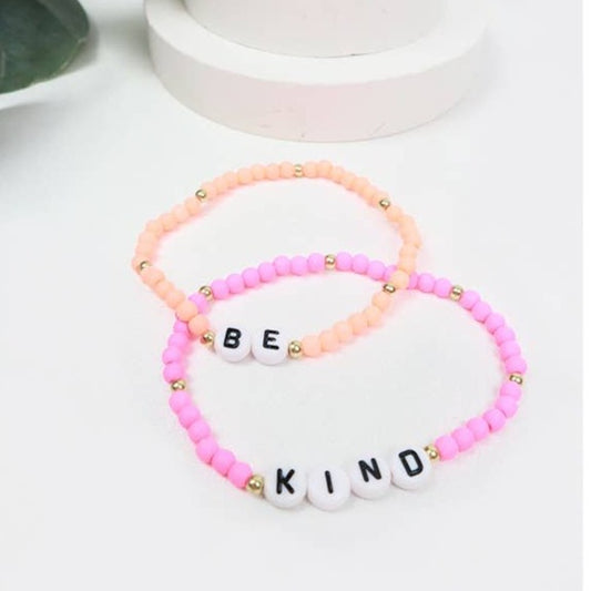 Be Kind Bff Bead Bracelet Set