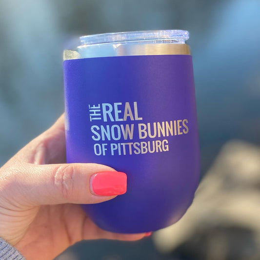 The Real Snow Bunnies of Pittsburg 12 oz. Tumbler