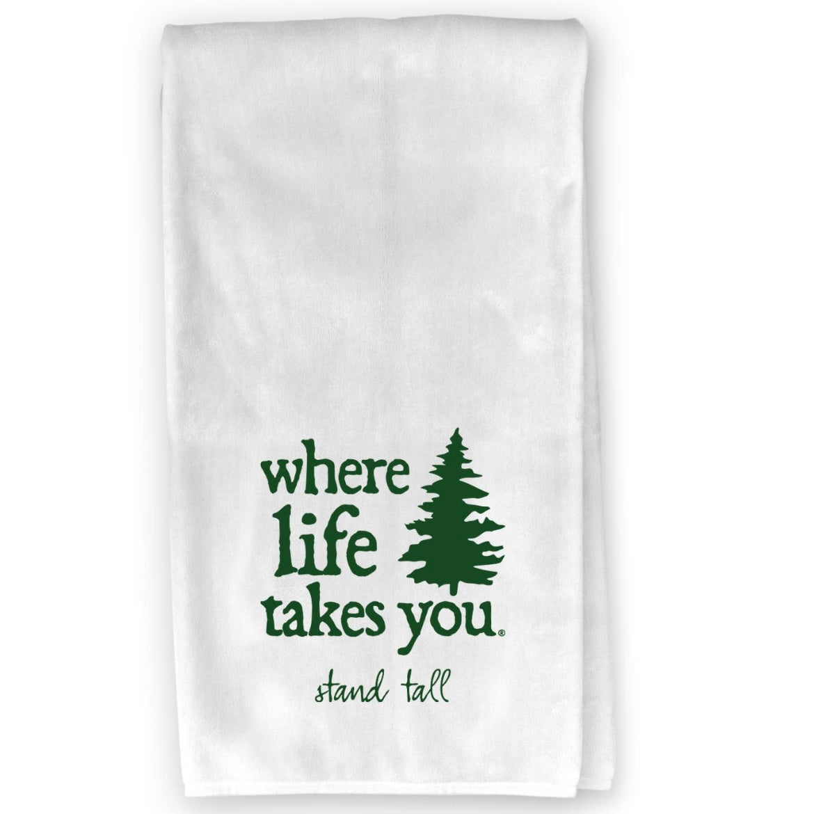 Where Life Takes You, Pine Tree - Kitchen Towel