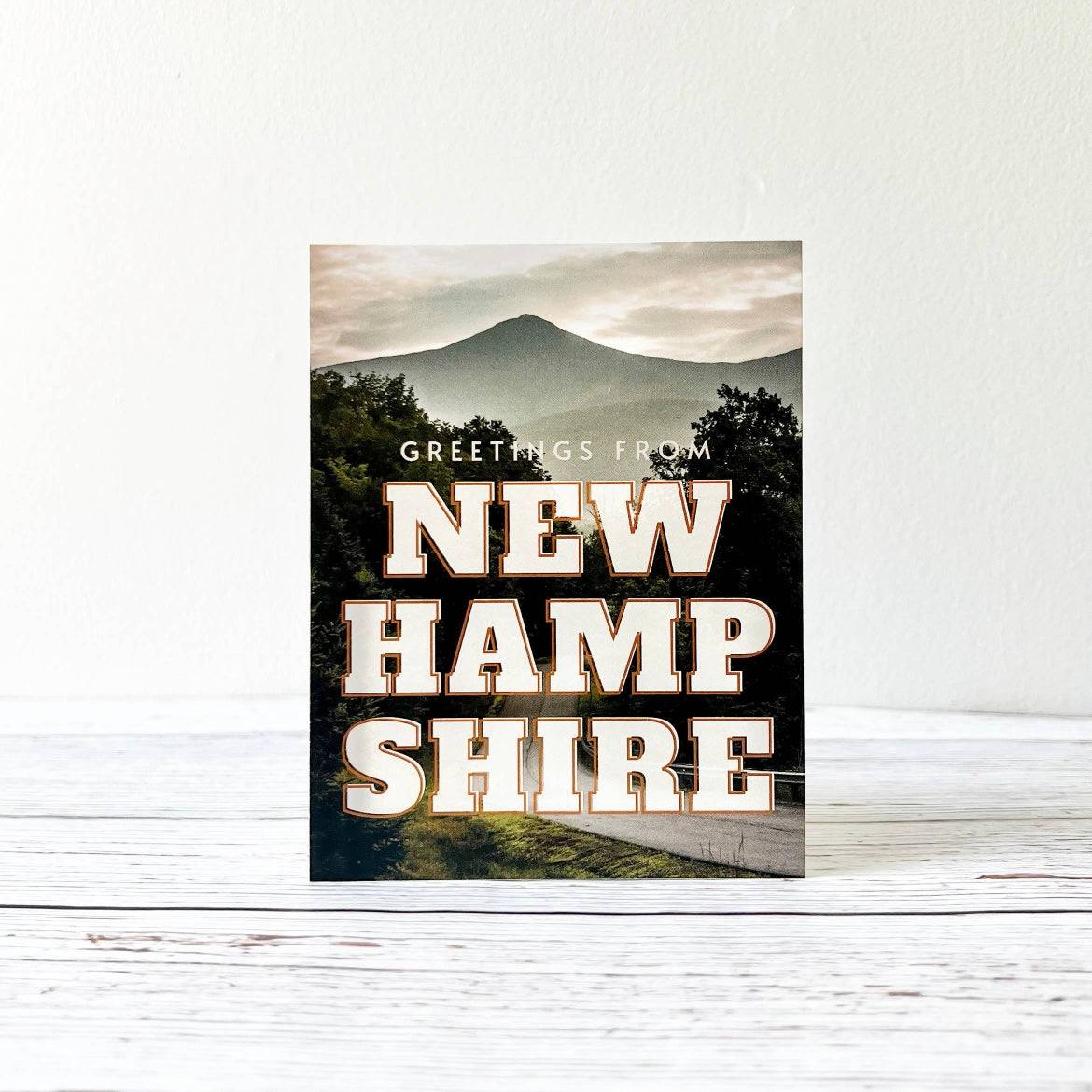 Postcard, New Hampshire Mountain