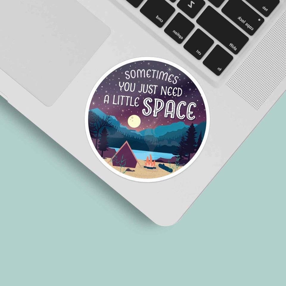 Sticker, A Little Space