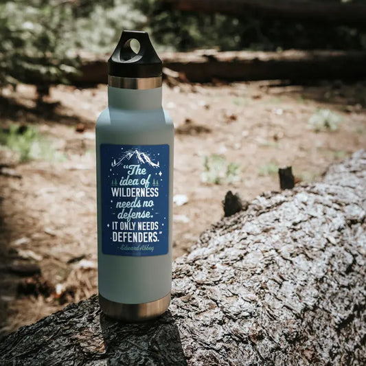 Sticker, E Abbey Defenders Quote